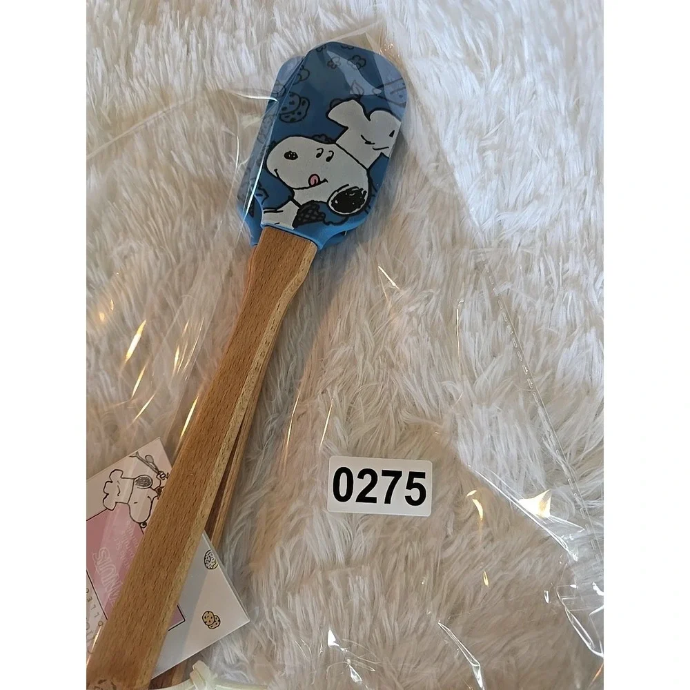 Lenox Chef‎ Snoopy Woodstock  2 Piece Silicone Spatula Set Collectible Blue